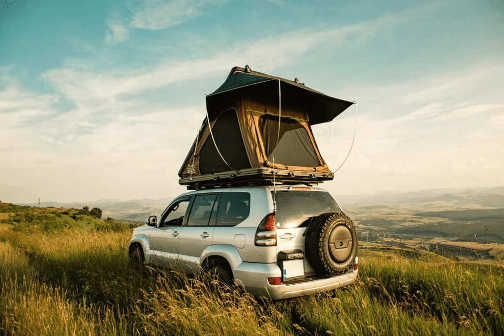 Cruiser Mobile Rooftop Tents with Camping Gear